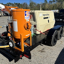 Mobile Blasting Trailer Build In House Fab Windham, ME 3